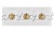 Светильник CL-KARDAN-S260x102-3x9W Warm (WH, 38 deg), 24133 024133 Arlight